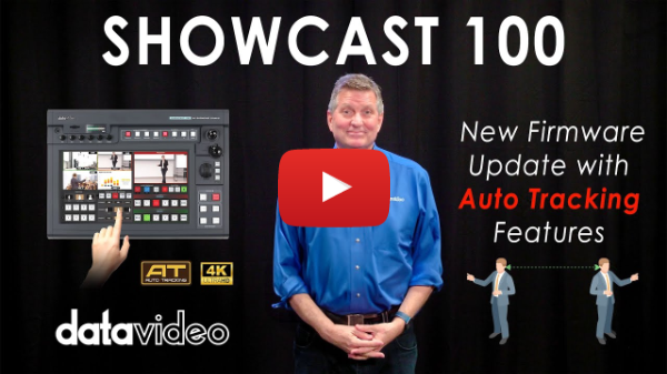 New in 2024 - Auto Tracking for Live Production with the Showcast 100