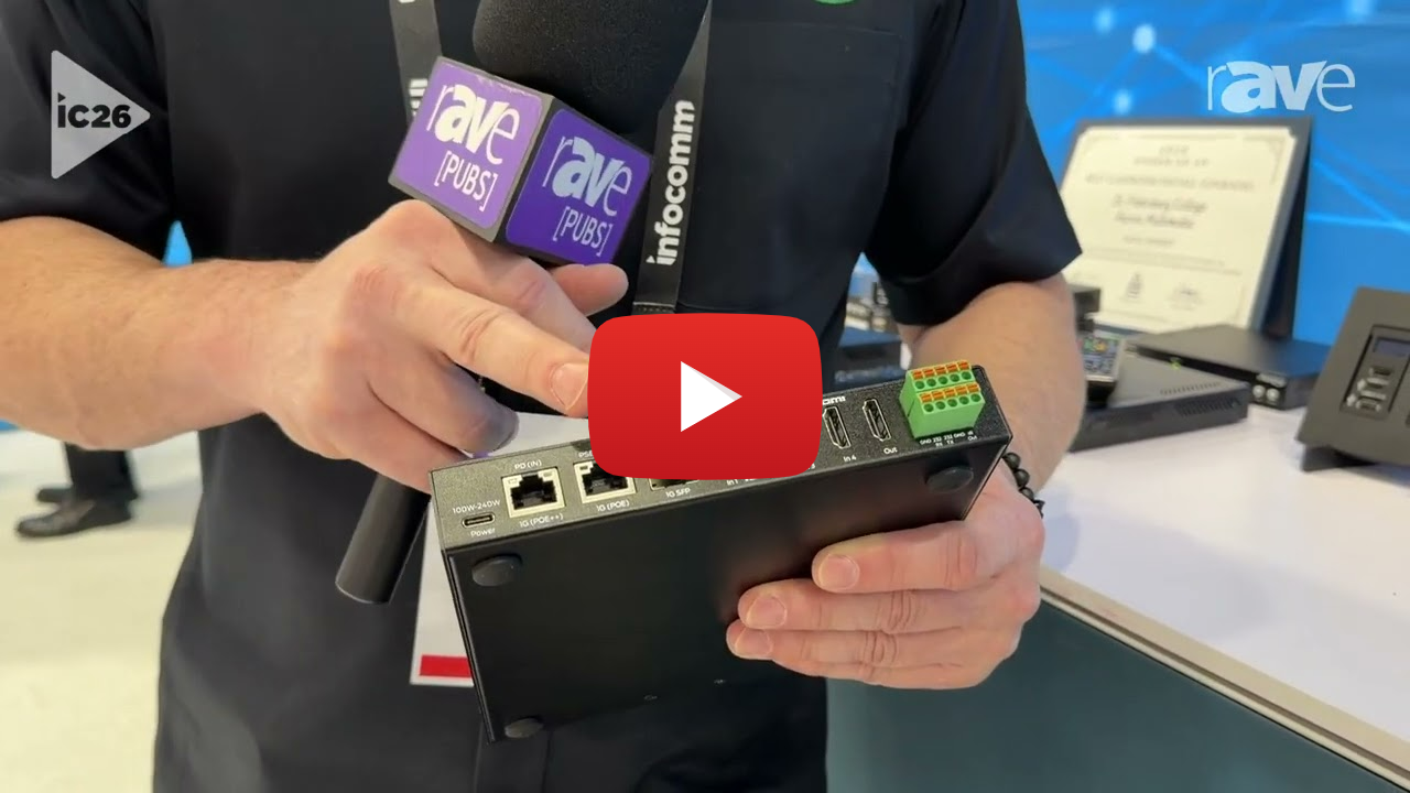 InfoComm 2026: Aurora Multimedia Shows Off VPX AVoIP Wall Plate and VPX-TC1 USB-C Power Box