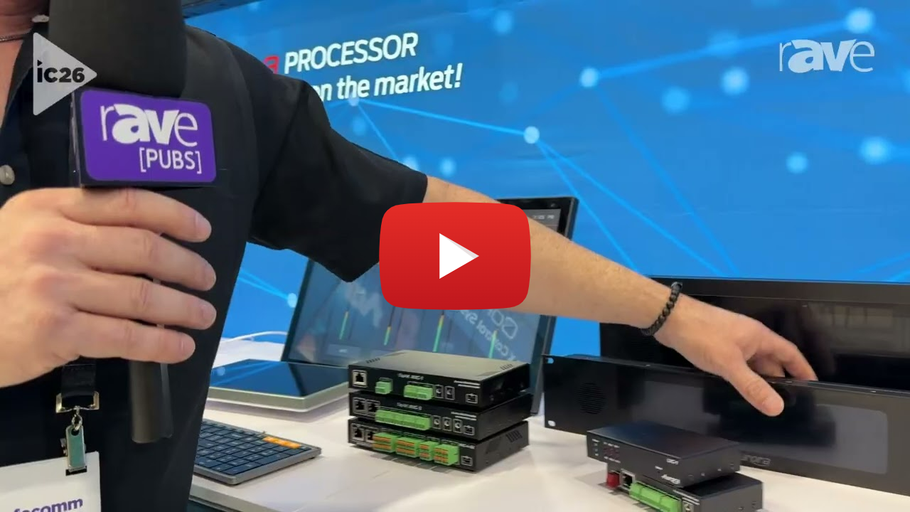 InfoComm 2026: Aurora Multimedia Presents RXT Series Touch Controller Interfaces with G3 Processor